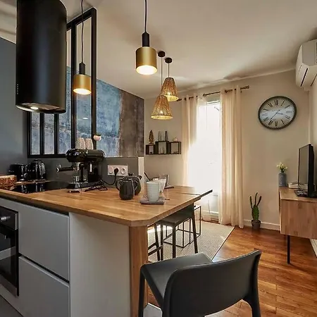 Superb Air-conditioned T2 - Balcony - Virtual Tour Апартаменты Гренобль